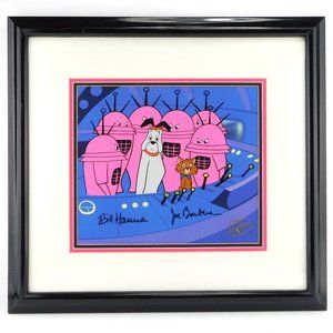 RUFF and REDDY Hanna Barbera Cel Limited Edition Art Cell Signed